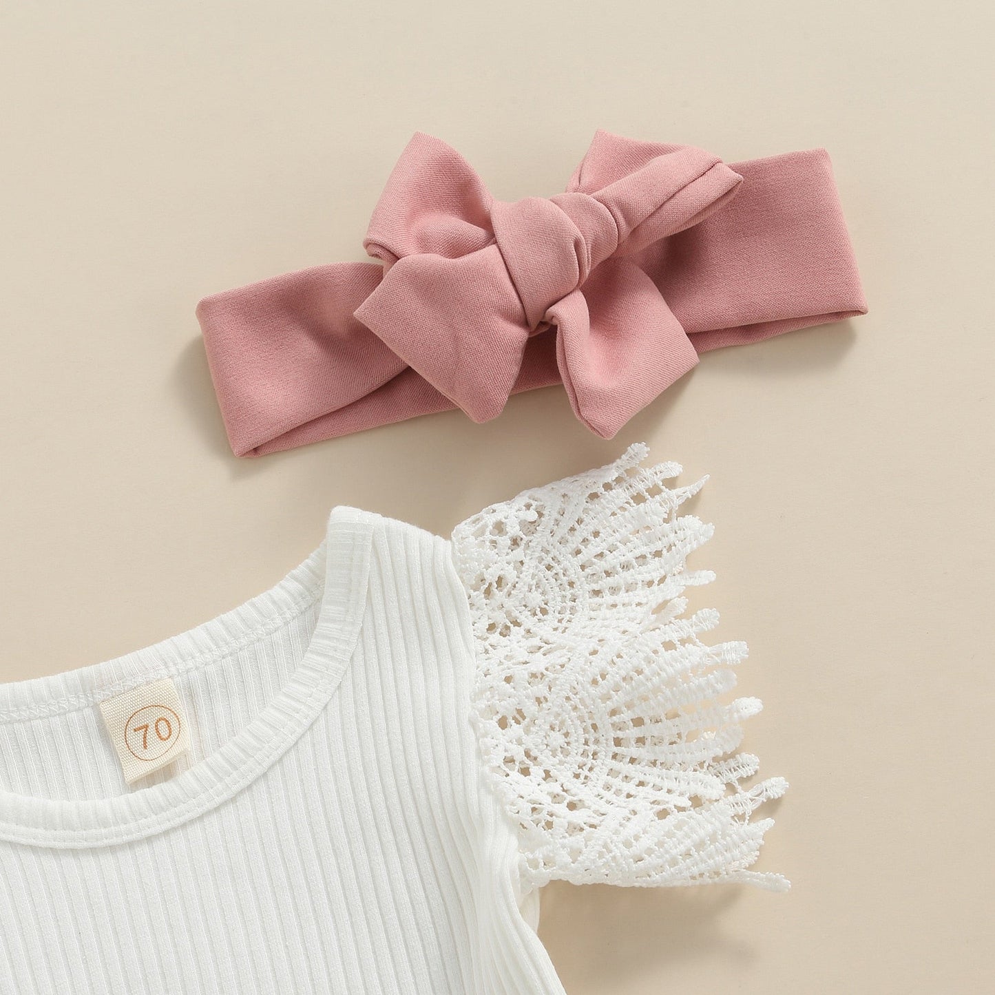TERESA Overall Skirt Outfit with Headband