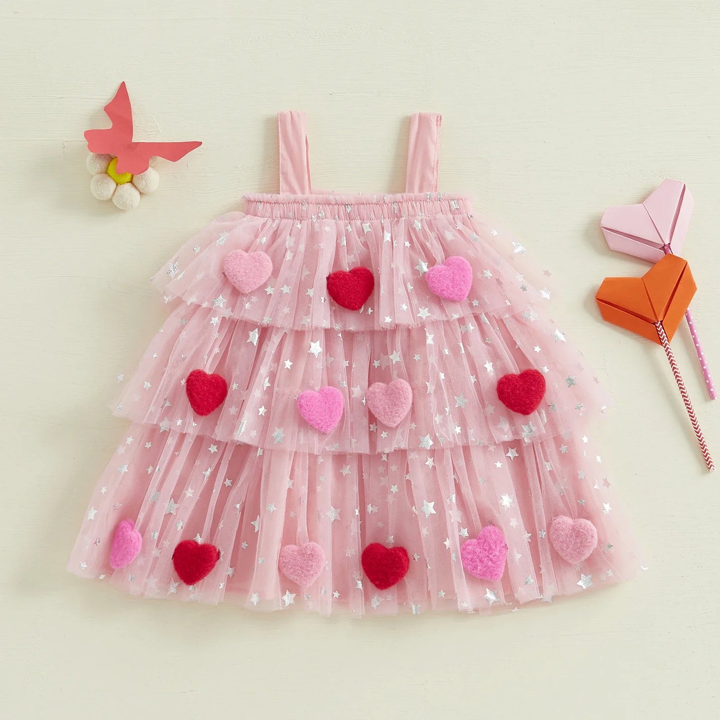 VALENTINA Layered Tulle Dress