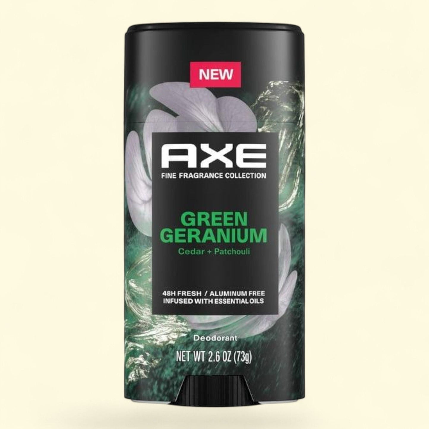 Axe Men's Deodorant Stick, Green Geranium, 2.6 oz