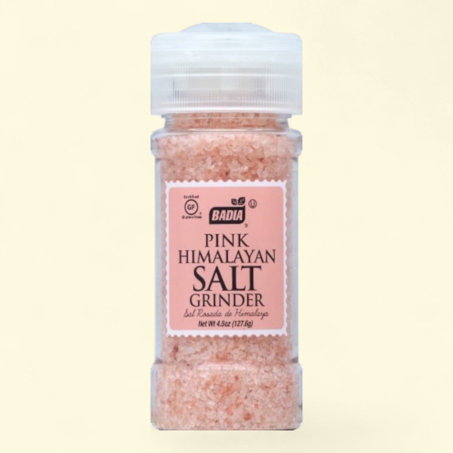 Badia Pink Himalayan Salt Grinder, 8 oz