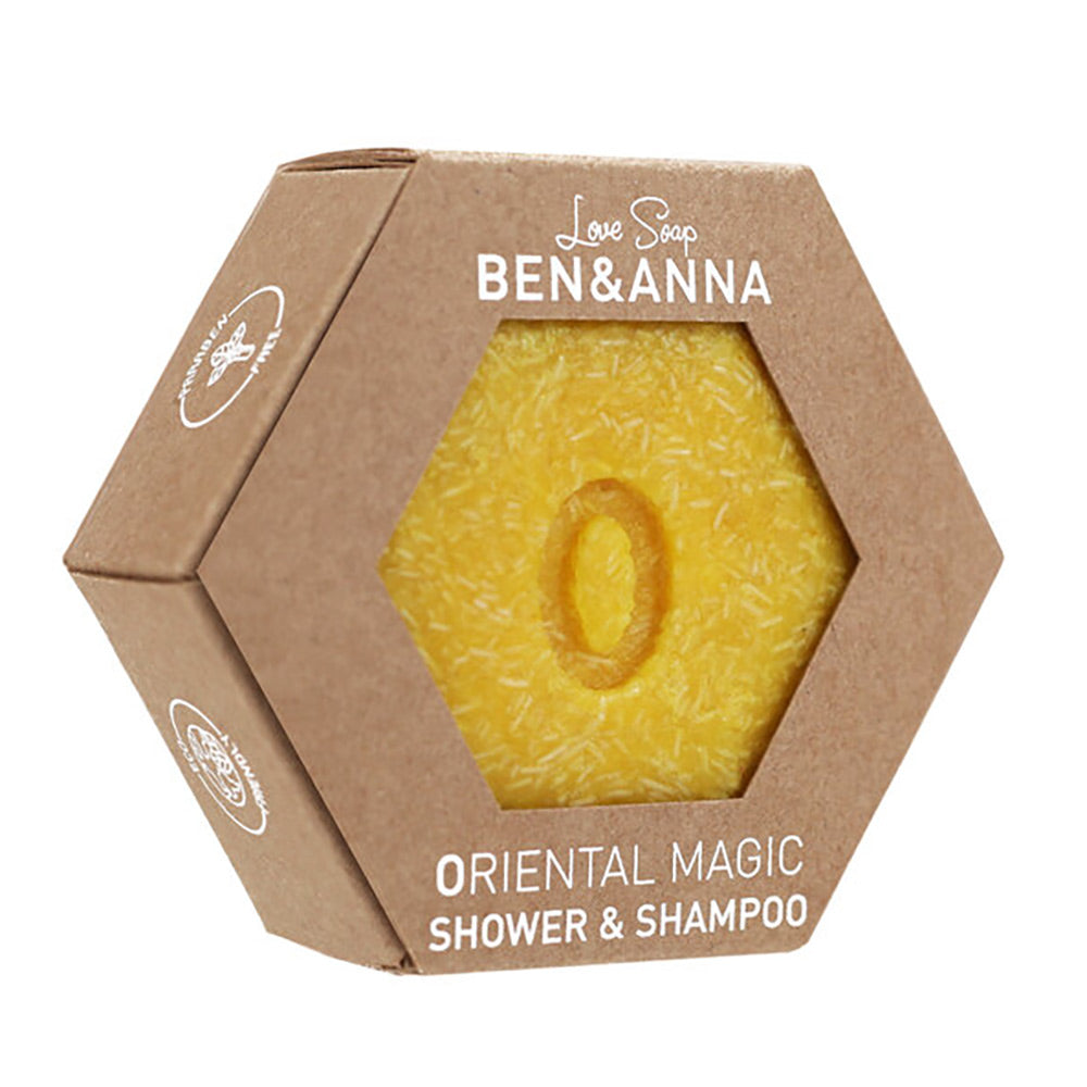 Ben & Anna Oriental Magic LOVE Shower & Shampoo Bar 60g
