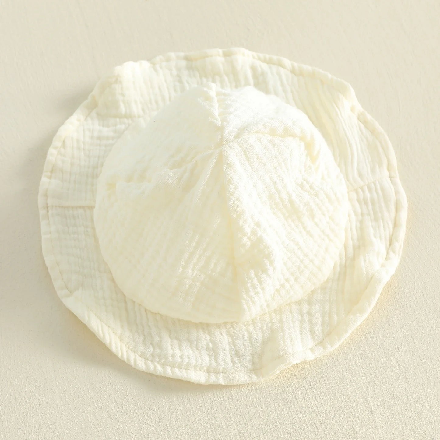SHAY Smocked Jumpsuit with Sun Hat