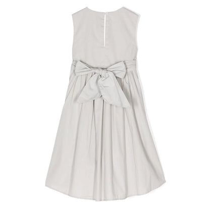 Bow-Detail Cotton Dress