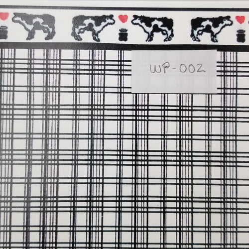 Pattern and Black Cows