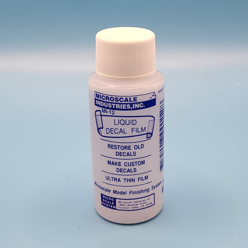 Liquid Decal Film - Microscale Industries - Restores Old Decals