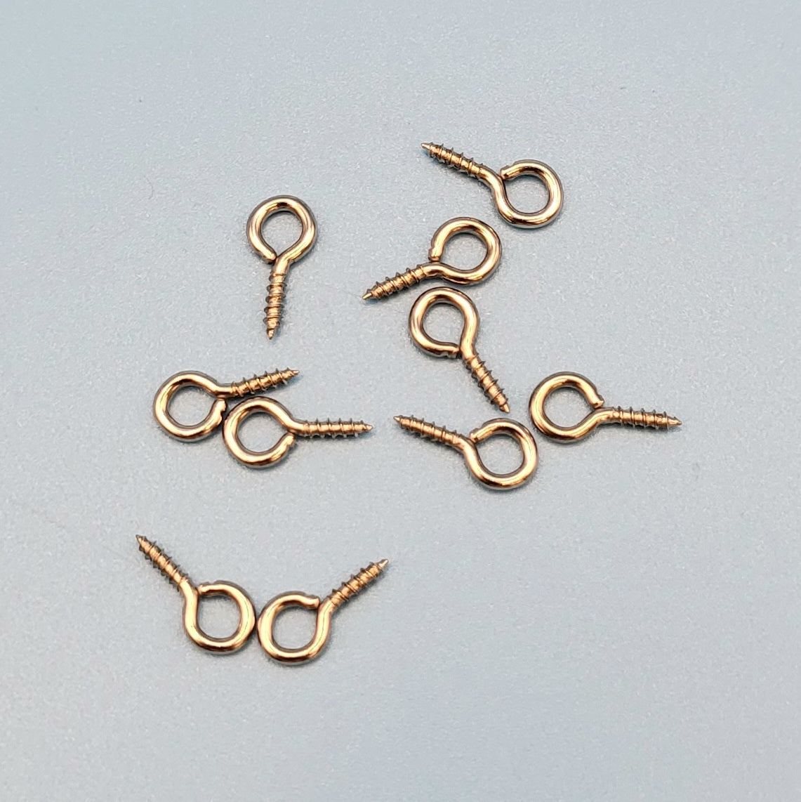 Screw Eyes - Package of 10 - Nickel Plated - 3mm