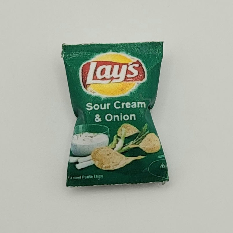 Individual Size Bags of Chips - 1/12 Scale - Dollhouse