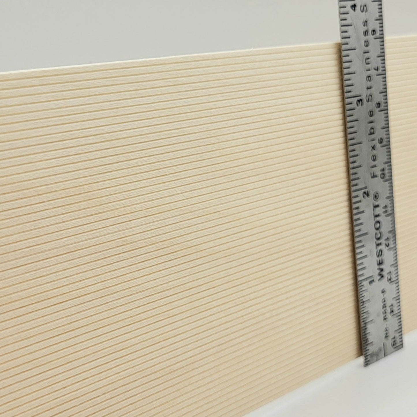 3/64" Scribed Siding - 1/32" Thick - Basswood Sheet