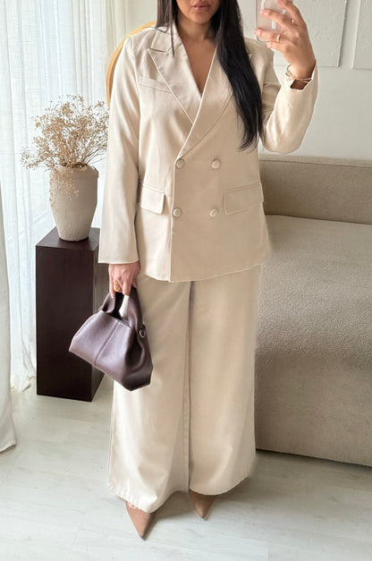 Blazer veste classique RM-468 I Beige