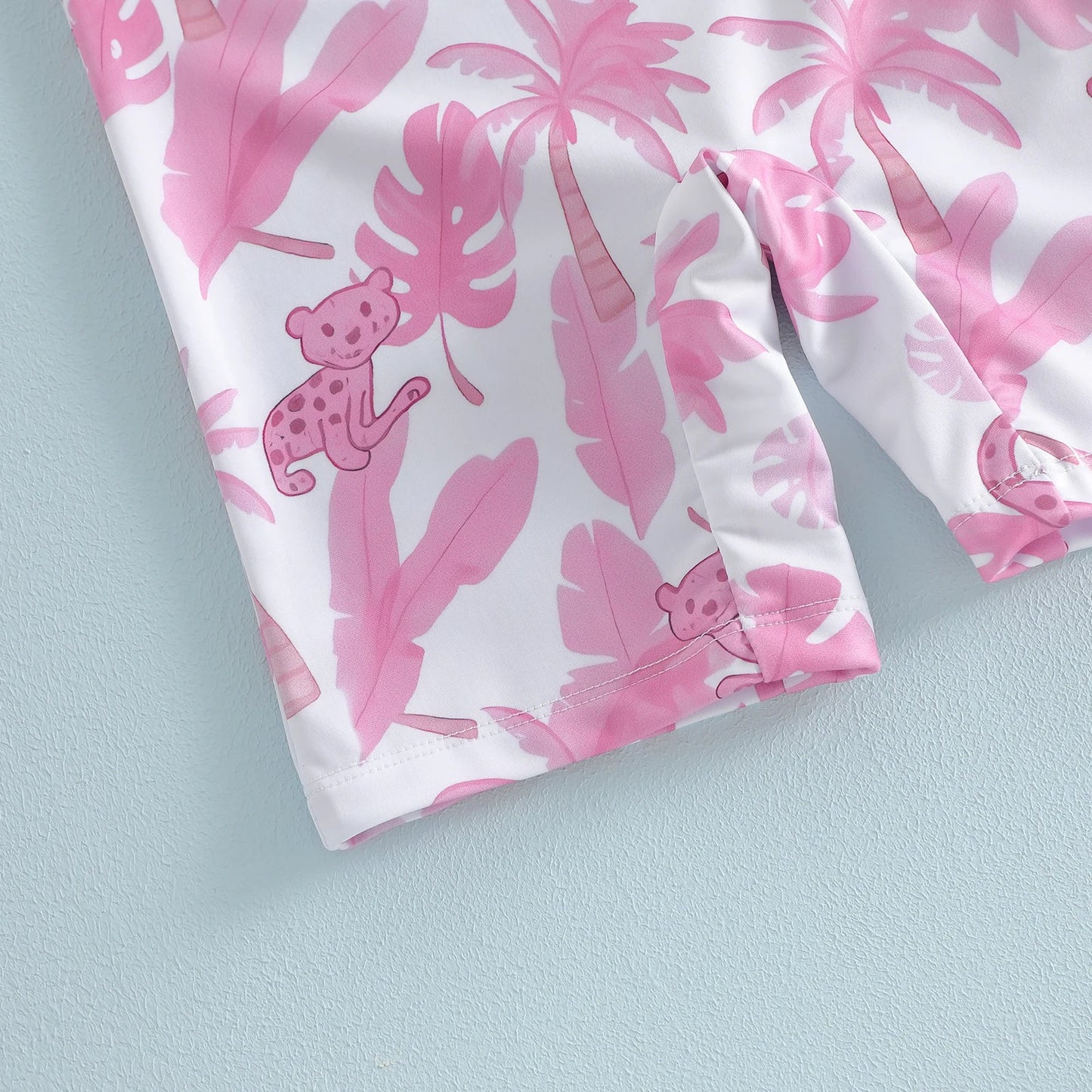 PINK PARADISE Swimsuit with Sun Hat