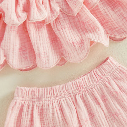 BOWTIE Layered Ruffled Outfit