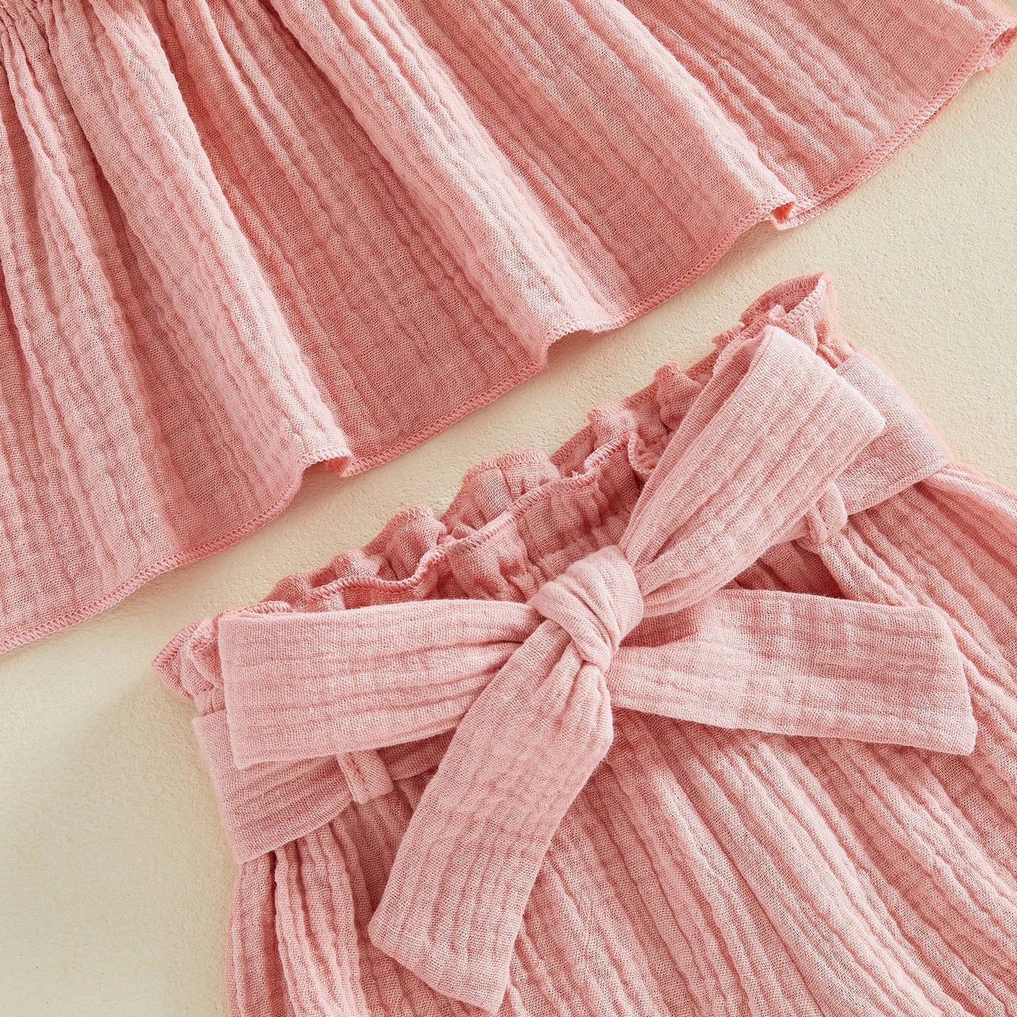 FLOWERS Smocked Summer Outfit