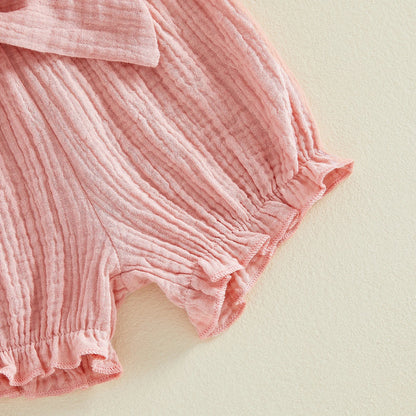 FLOWERS Smocked Summer Outfit