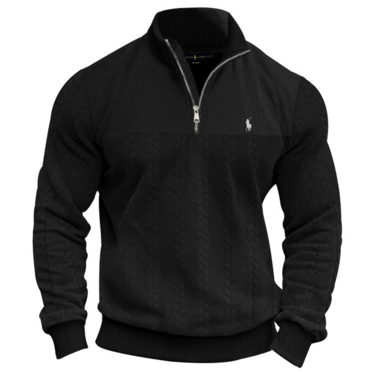 2026-textured-half-zip-knit-pullover-clearance-sale-1