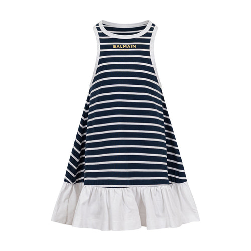 Balmain Kids Stripey Dress