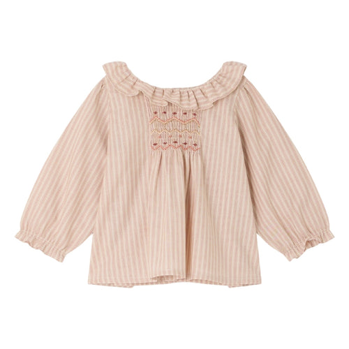 Bonpoint Mulietti Smocked Blouse
