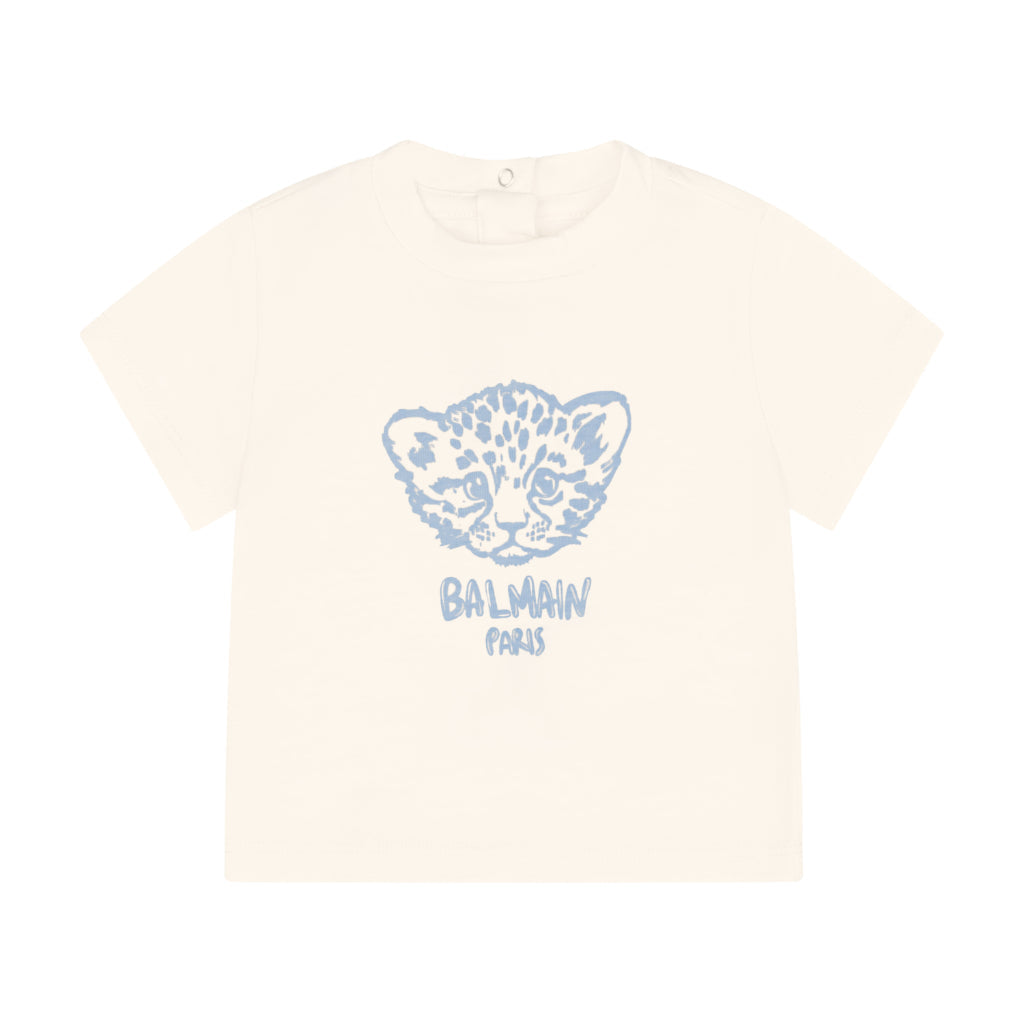 Balmain Kids Graphic Print T-shirt
