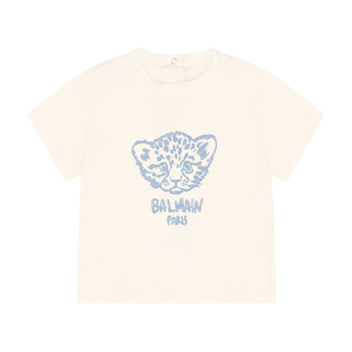 Balmain Kids Graphic Print T-shirt