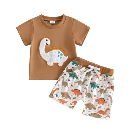 DINOSAUR Brown Summer Outfit
