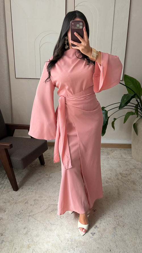 Robe A Nouer Sans Ouverture I Rose