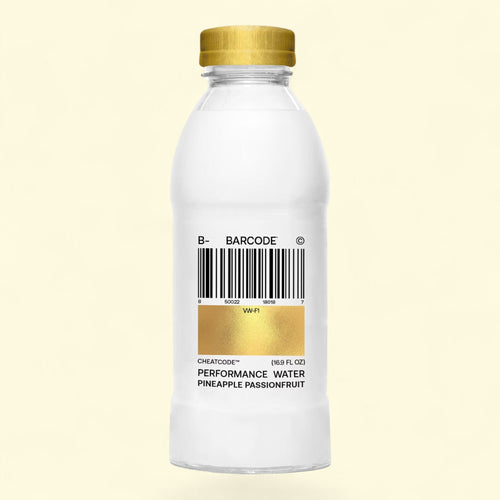 Barcode Cheat Code Pineapple Passionfruit Hydration Sports Drink, 16.9 fl oz Bottle