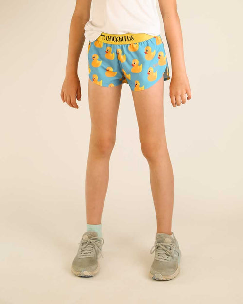 Girls' Rubber Ducky Running Shorts