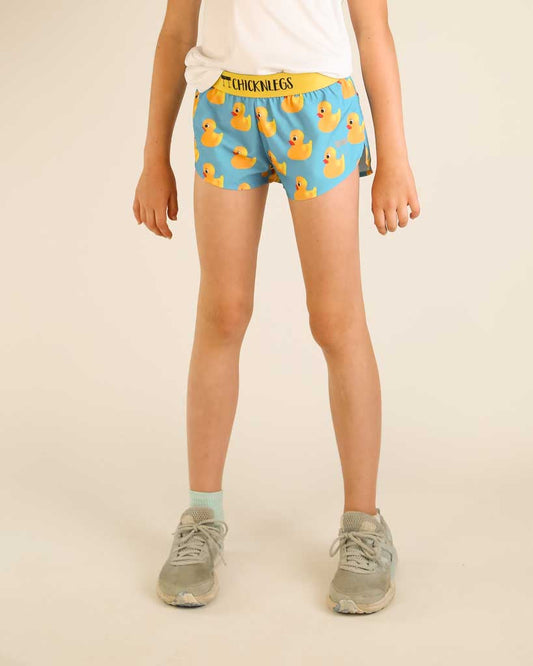 Girls' Rubber Ducky Running Shorts