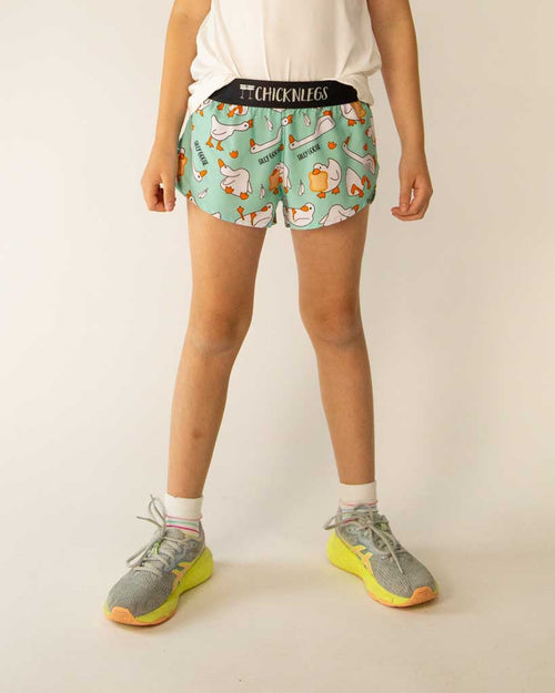 Girls' Silly Goose Running Shorts