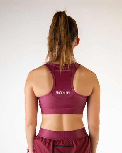 Maroon OG Sports Bra