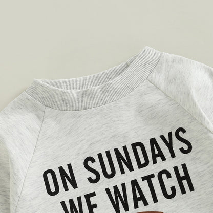 ON SUNDAYS WE WATCH FOOTBALL Jumpsuit