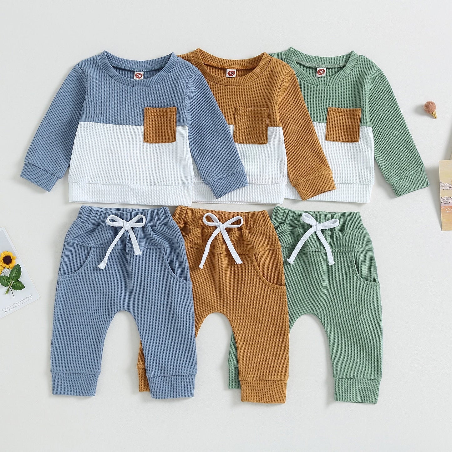 FRANKIE Waffle Knit Outfit