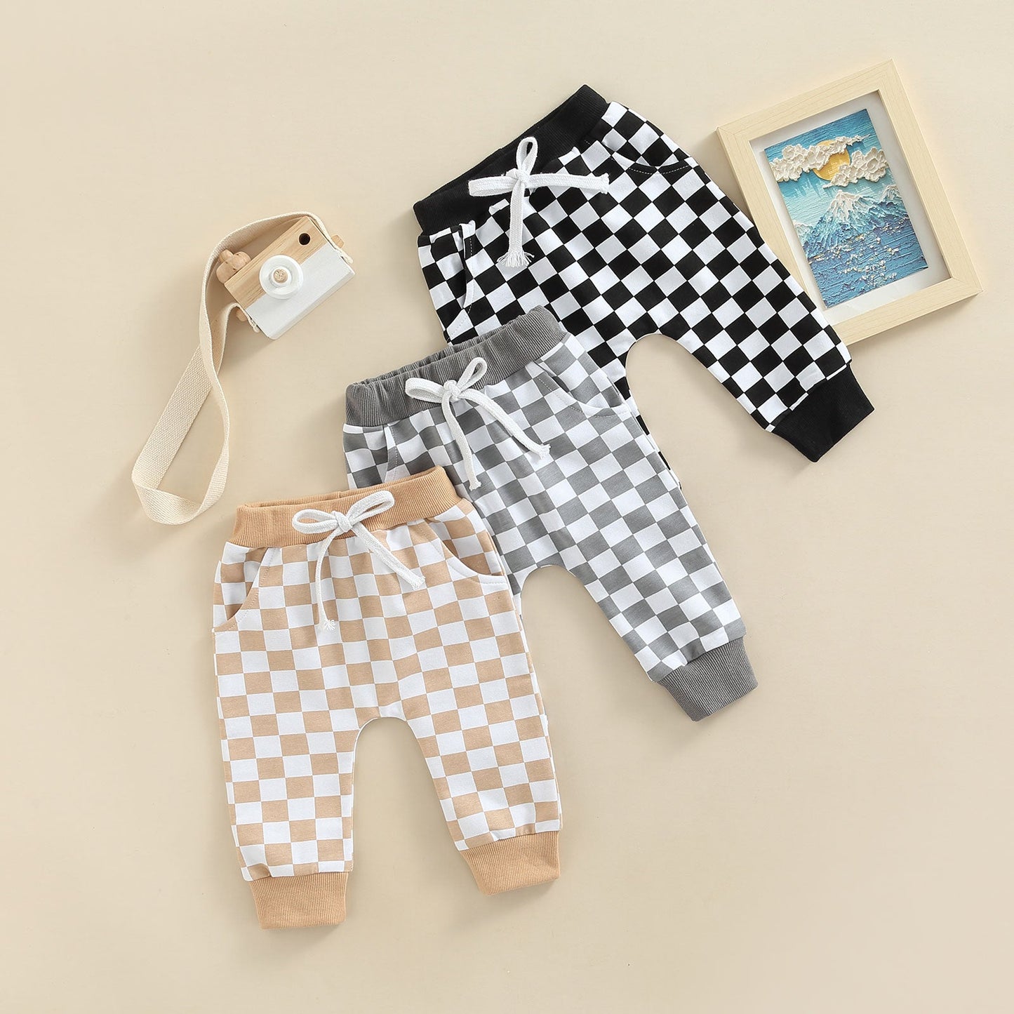RACER Checkered Joggers