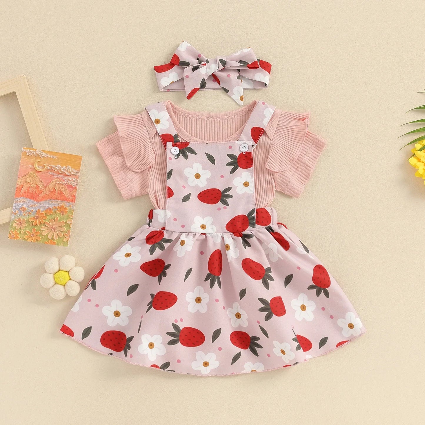 SUMMER Overall Dress Outfit