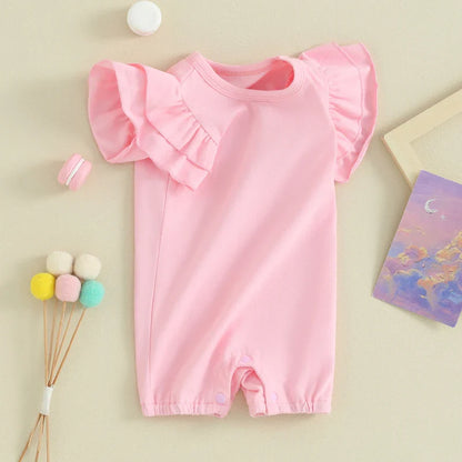 POLLY Ruffle Summer Romper