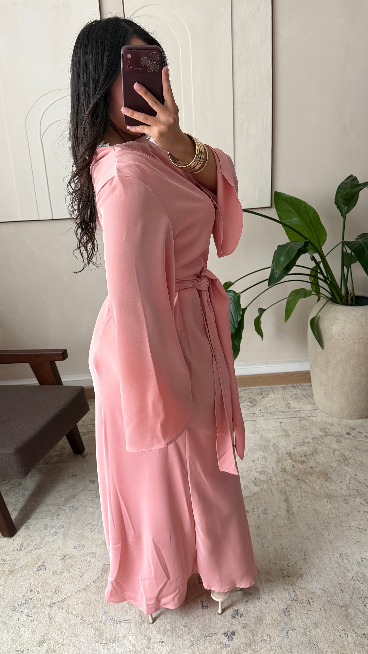 Robe A Nouer Sans Ouverture I Rose