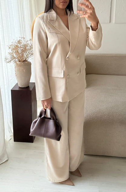 Blazer veste classique RM-468 I Beige