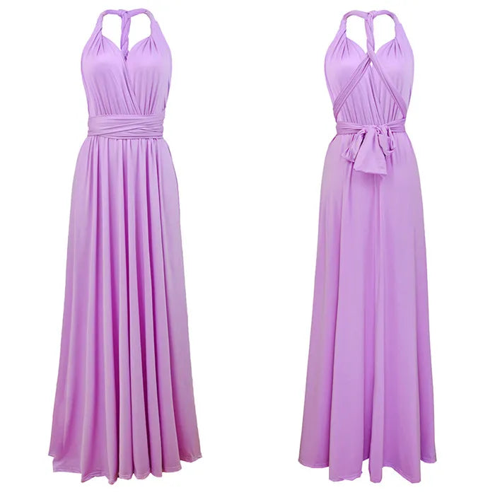 Women Long Party Dress Club Floor-Length Summer Backless Bandage Maxi Dress Multiway Bridesmaids Boho Women Dress Vestidos