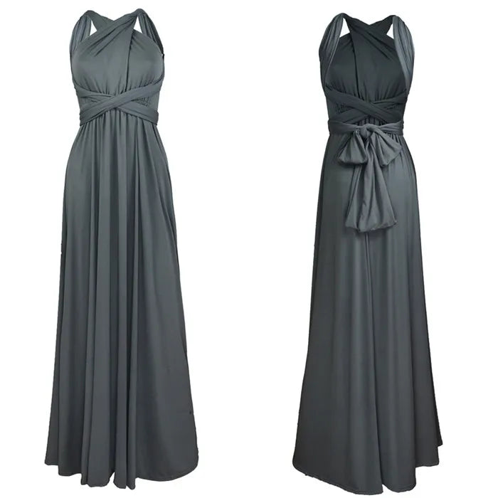 Women Long Party Dress Club Floor-Length Summer Backless Bandage Maxi Dress Multiway Bridesmaids Boho Women Dress Vestidos
