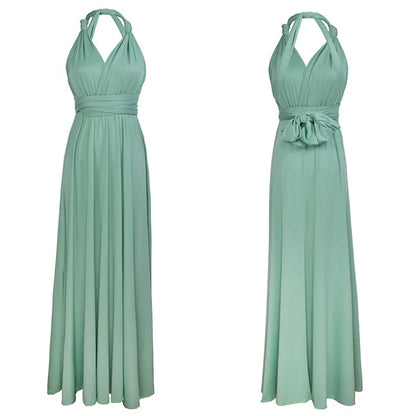 Women Long Party Dress Club Floor-Length Summer Backless Bandage Maxi Dress Multiway Bridesmaids Boho Women Dress Vestidos