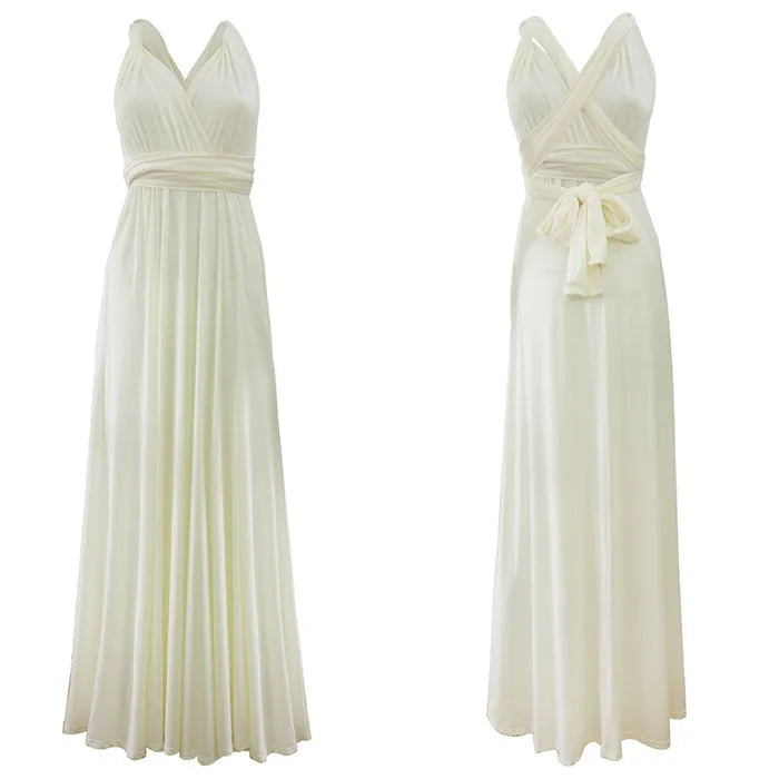 Women Long Party Dress Club Floor-Length Summer Backless Bandage Maxi Dress Multiway Bridesmaids Boho Women Dress Vestidos