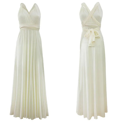 Women Long Party Dress Club Floor-Length Summer Backless Bandage Maxi Dress Multiway Bridesmaids Boho Women Dress Vestidos