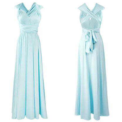 Women Long Party Dress Club Floor-Length Summer Backless Bandage Maxi Dress Multiway Bridesmaids Boho Women Dress Vestidos