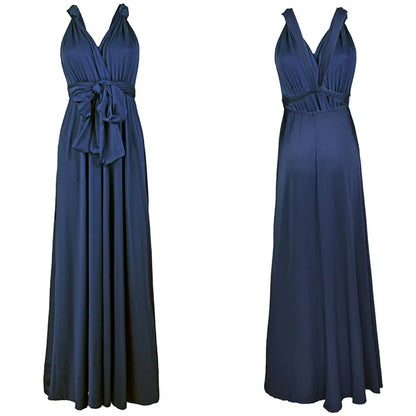 Women Long Party Dress Club Floor-Length Summer Backless Bandage Maxi Dress Multiway Bridesmaids Boho Women Dress Vestidos