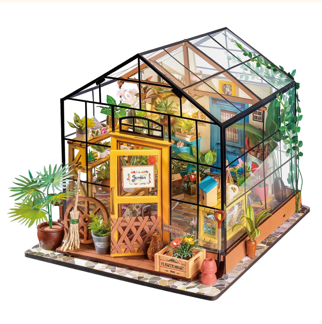 Miniature House - Cathy's Flower House - Rolife DIY Kit
