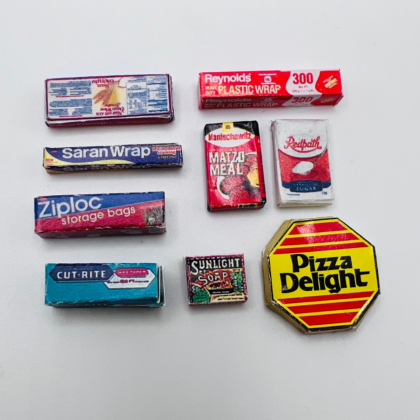 Miniature Food and Supplies - 1/12 Scale Dollhouse Miniature Food Item