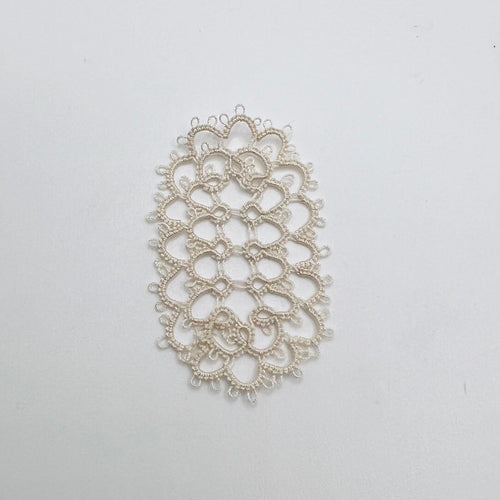 Tatting - Table Centerpiece - 1/12 Scale Dollhouse Miniature