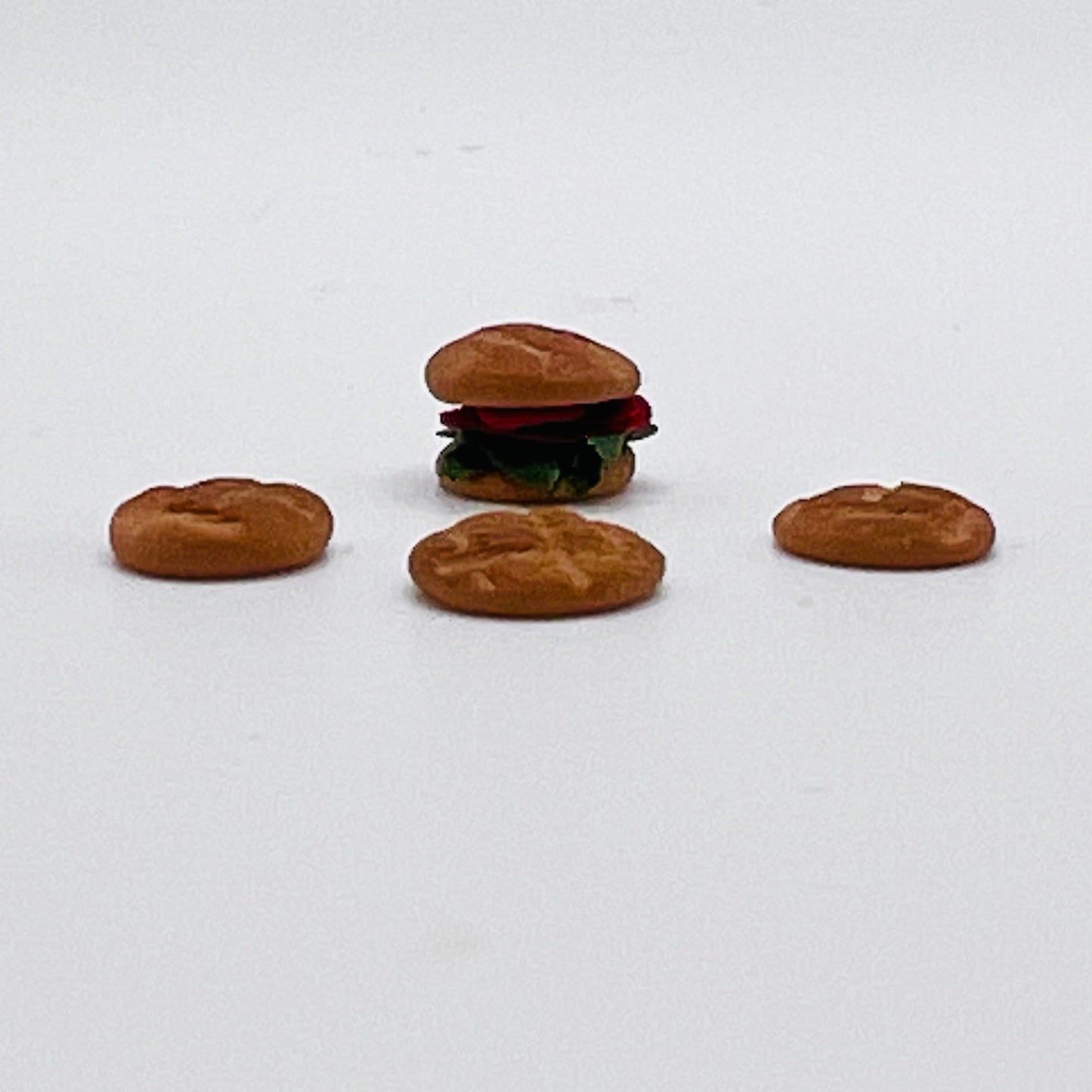 Sandwich and Bread - 1/12 Scale Dollhouse Miniature