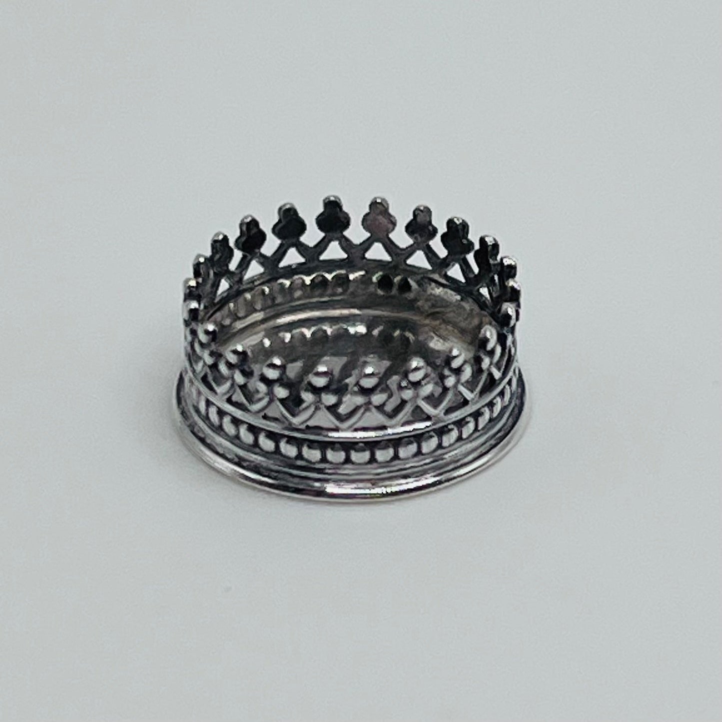 Sterling Silver Coaster - William Gordon Blacklock - 1/12 Scale Dollhouse Miniature