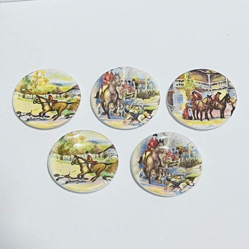Decorative Plates by Muriel Hopwood - 1/12 Scale Dollhouse Miniature