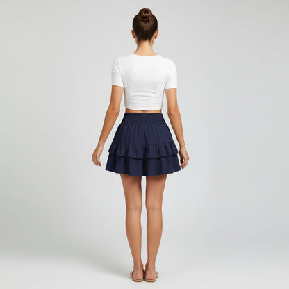 Retro Rara Layered Skorts